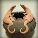Two Alligator Lizards Bowl