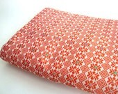 Orange woven Georgia african fabric, metalic detail, whole bolt 6 yards - ChilliPeppa Orange woven Georgia african fabric, metalic detail, whole bolt 6 yards - ChilliPeppa