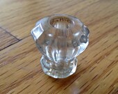 Antique Cut Glass Knob Handle