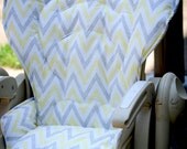 CHICCO POLLY - Ship Ready Cover - ORGANIC Chevrons Gold
