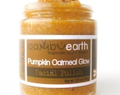 Face Scrub : Pumpkin Oatmeal Glow Limited Edition with Pumpkin and Pumpkin Seed Oil for Autumn