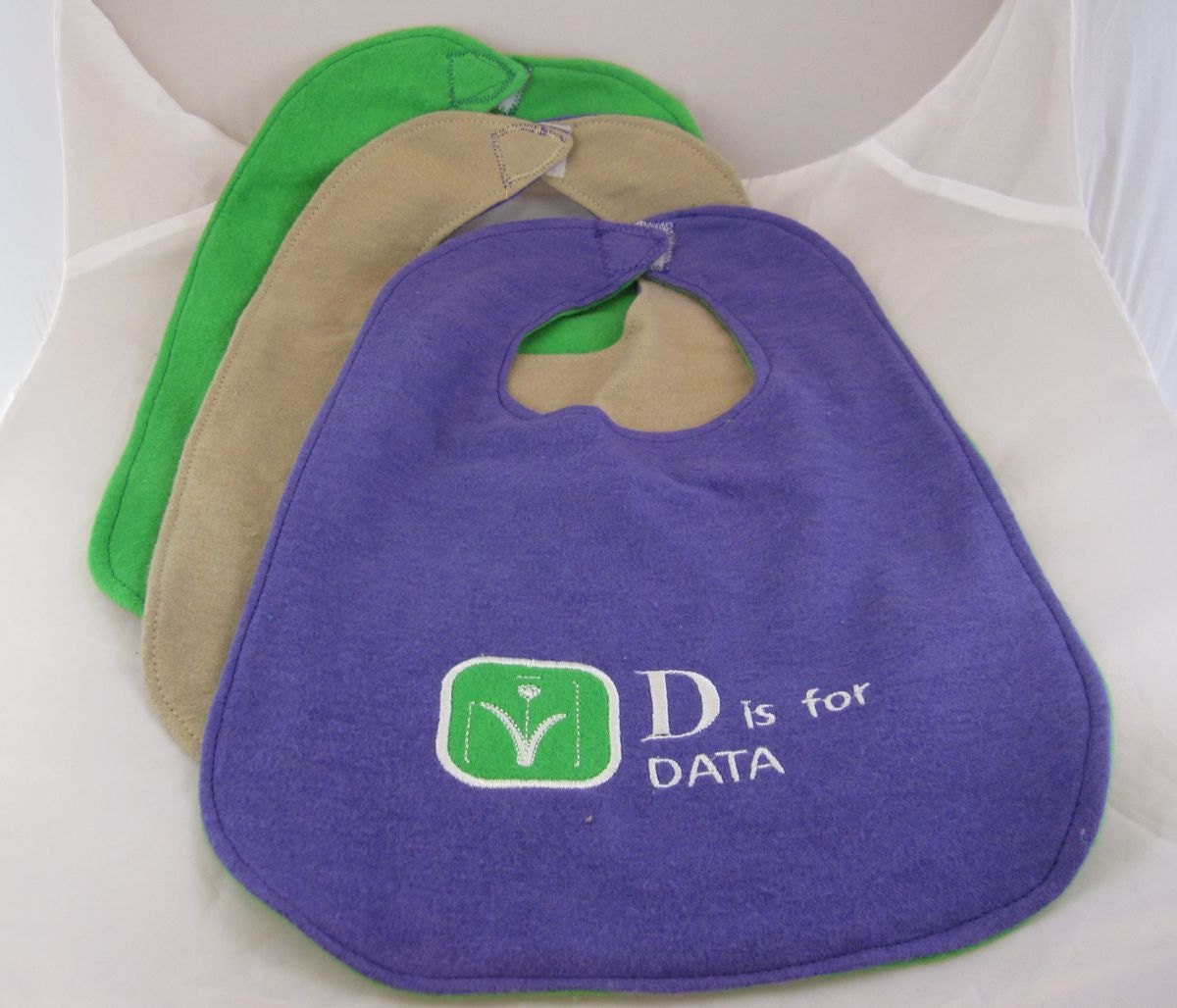 One ABCs of Statistics Baby Bib