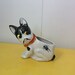 Vintage Boston Terrier Ceramic Planter
