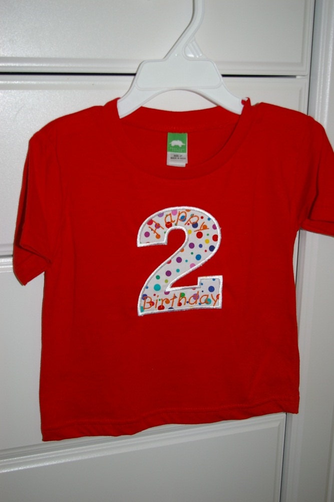 Happy 2nd Birthday Toddler T-Shirt