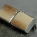 Mastodon Fossil Ivory in Polished Silver Cuff Links- Custom Made
