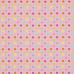 Dena Designs Fabric Happi Dot Polka Dots Pink 1  yard