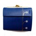 60s Wallet Lady Buxton Royal Blue Leather as new