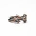 Silver Arrow Cone Spike Open Barbell Ring - Set of 3 Stackable