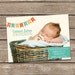 Birth Announcement : Welcome Baby Cannon Custom Photo Birth Announcement