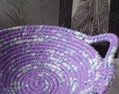 Coiled Fabric Basket - Song of Angels
