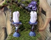 Fairy Enchantment Candle set dollhouse miniature in 1/12 scale ooak