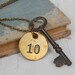 Antique Skeleton Key Necklace. He gave her the Key to Room 10
