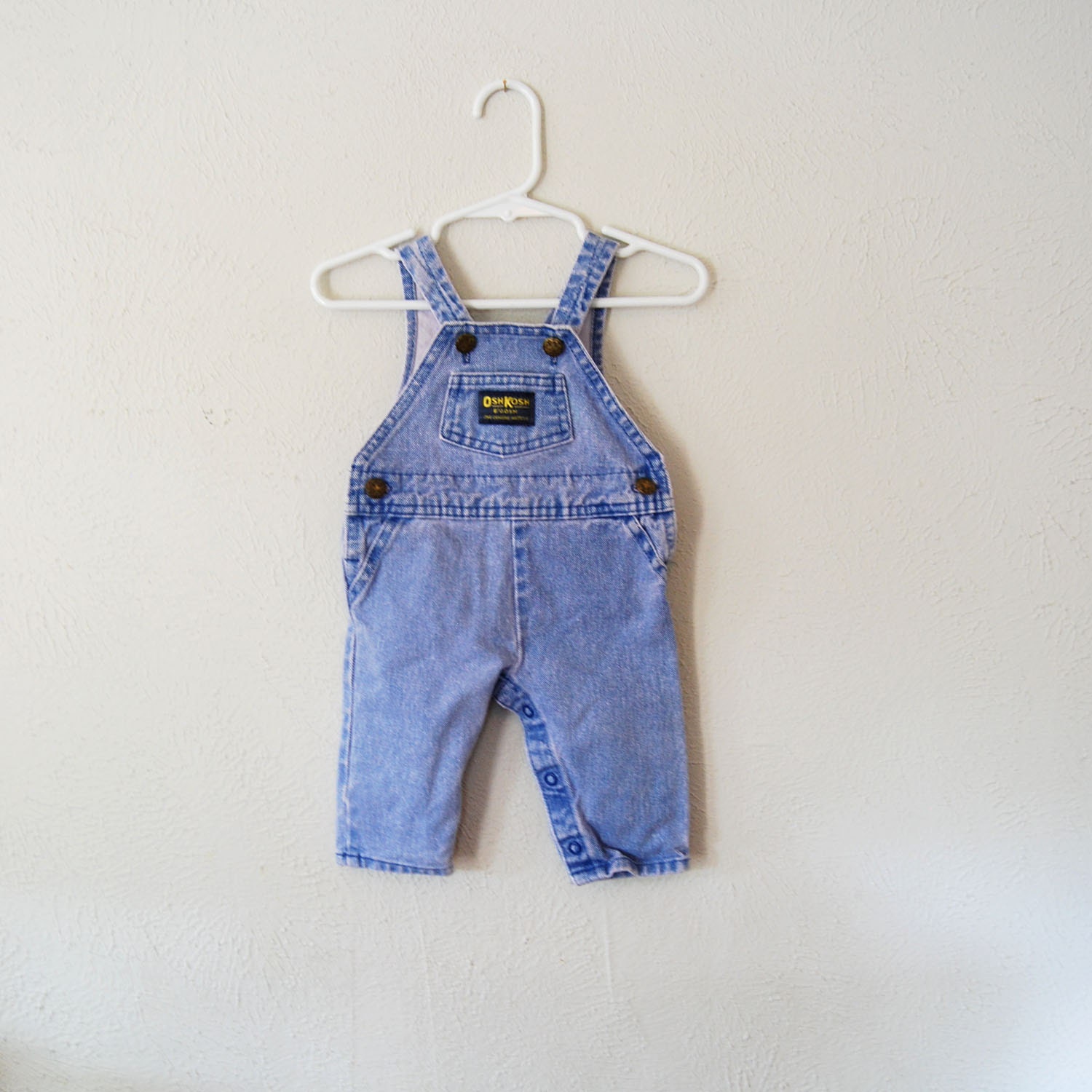 vintage baby acid wash oshkosh overalls - olliesvintage