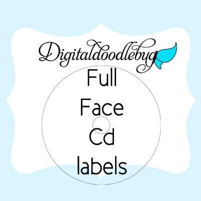 Custom Printed Stickers on Cd Labels 10 Custom Glossy Laser Printed Stickers Wedding Party Favor