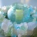 Sea Glass Wreath Beach Decor - Nautical Beach Glass Wreath for Wall or Centerpiece, Pastel