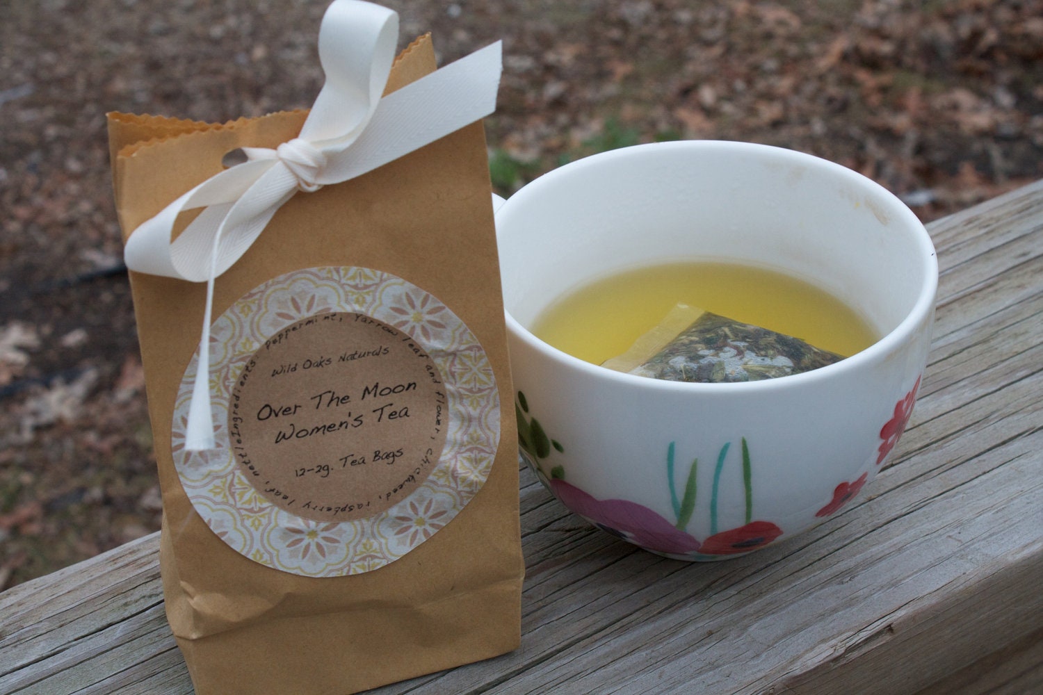 Over The Moon Women's Tea, 12 tea bags or 50 g. loose tea