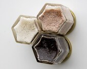 BAKING Mini:   Three magnetic jars filled with salts to take your desserts out of this world.  Perfect gift for Mom.