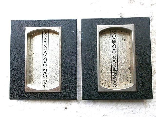 Vintage Japanese Door Pulls Set K