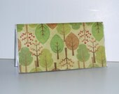 Checkbook Cover - Fall Leaves