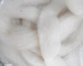 Alpaca Merino Roving, Natural White, 2 oz, Sunshine