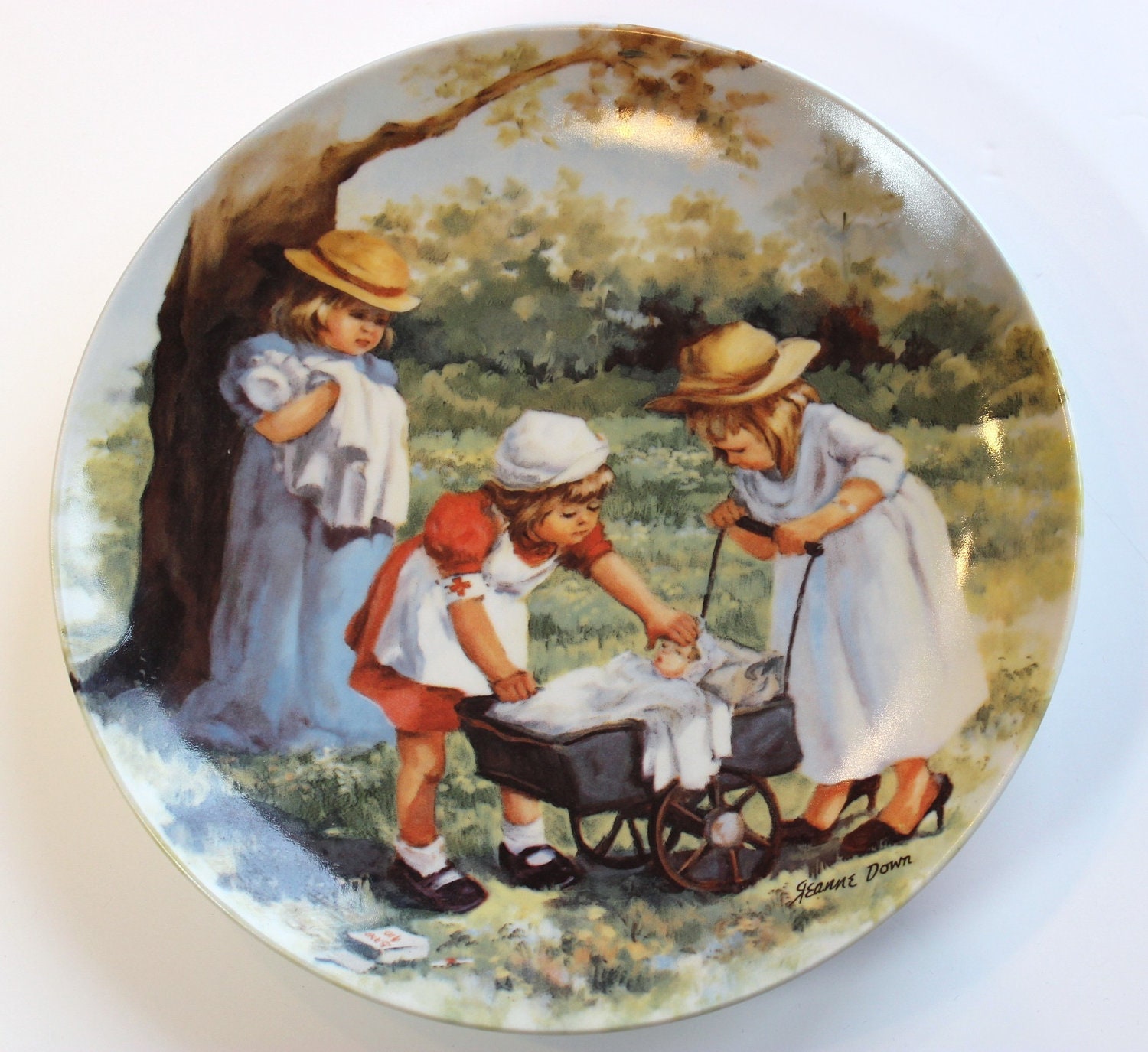 Office Hours by Jeanne Down Vintage Collection Plate