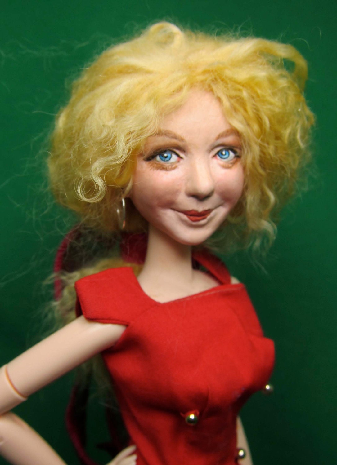 Wildflower Dolls Rosie 27 OOAK, Doll Only.