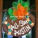 Custom Football Door Hanger - Bronwyn Hanahan Art
