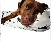 CUSTOM  XS 20X26 Designer Pet Bed Cover Made in the Fabrics of Your Choice. Available in 5 different sizes