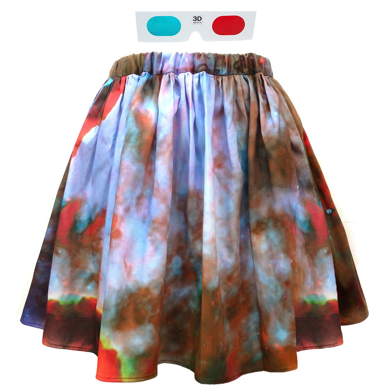 SALE. 3D Space Skirt