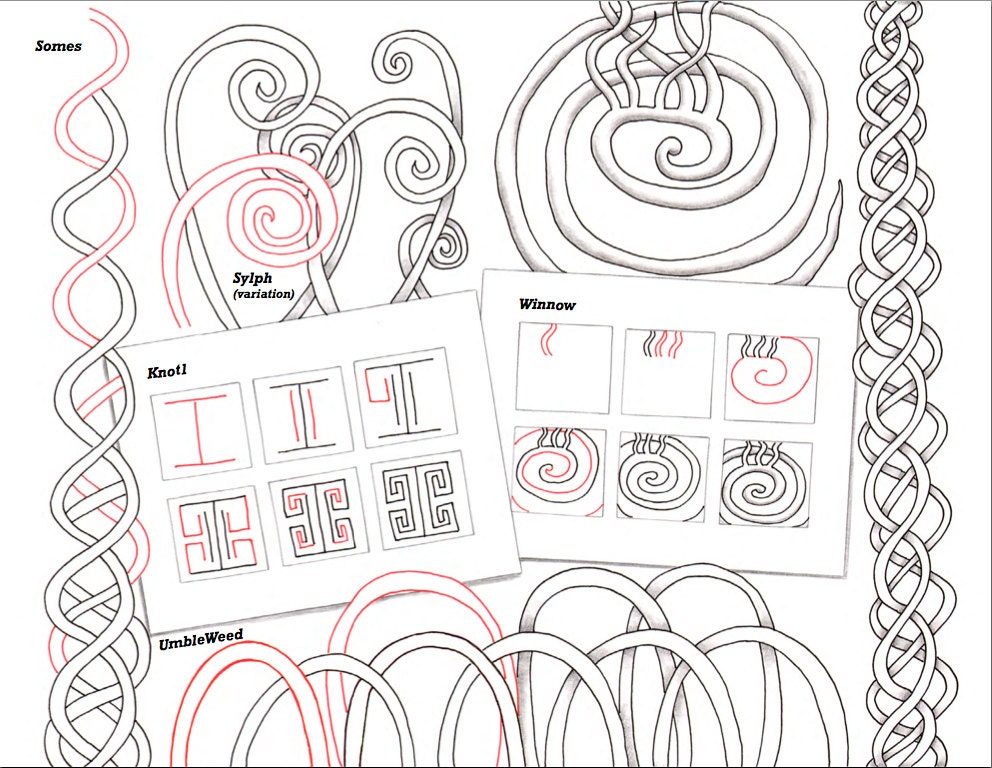 Inspiration Sketchbook 1 - "The Tangles of Kells" PDF eBook