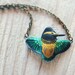 Kingfisher necklace