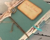 Wedding guest book alternative Birds custom colors Medium