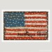 Earn Your Keep, digital illustration, 18x12 poster, American flag, vote, patriotic, political comment, USA,  inspiration,