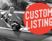 Custom Listing for Cristina L.