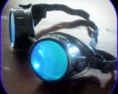 Steampunk  goggles glasses Time Travel Crazy Scientist's Oculo-Vision Tool welding cyber punk biker gothic rave