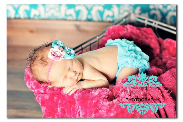 SALE- Choose One Chiffon Ruffle Bum Baby Girl Bloomer Diaper Cover -Photo Prop- 20 colors to choose from