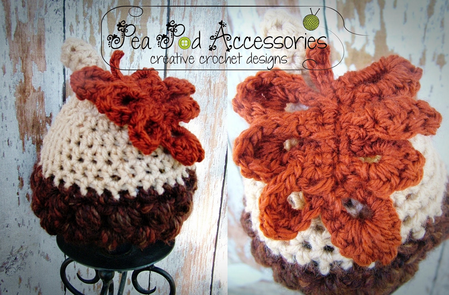 Crochet Acorn Hat