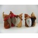 A Very Happy Band of Needle Felted Gnomes