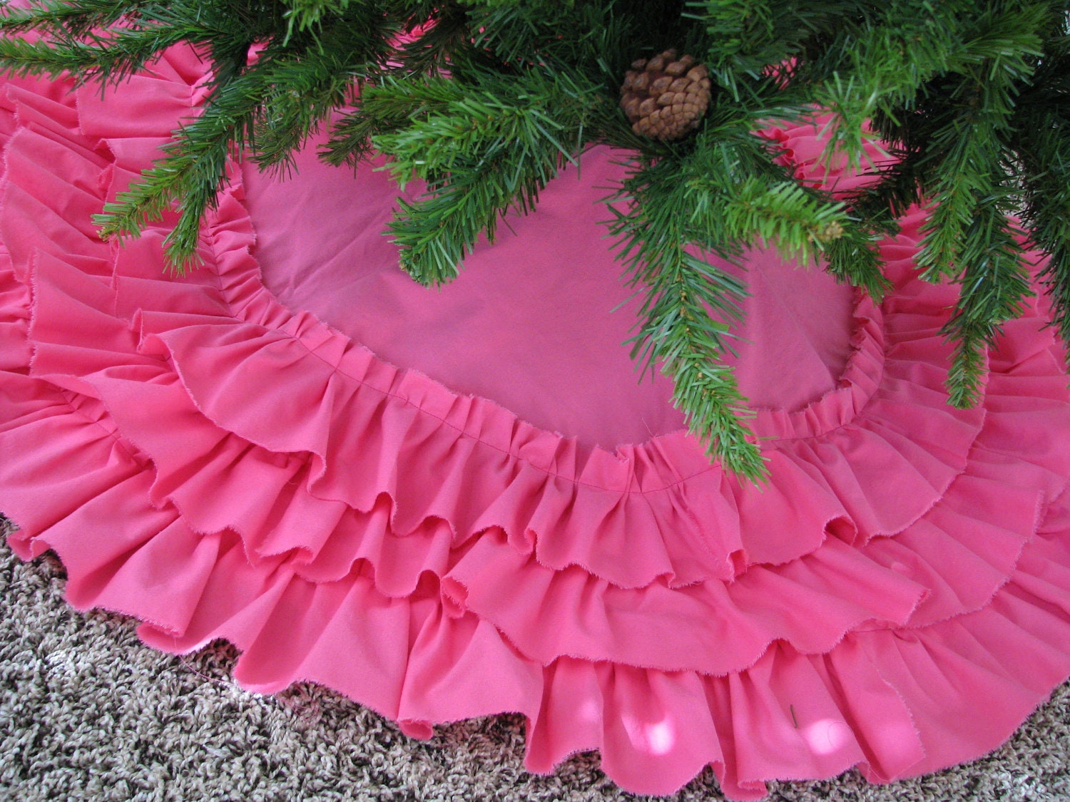 Pink Tree Skirt 3