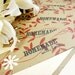 Floral Handmade With Love Kraft Tags with Flower Punch - 1.5x4.25 - Set of 20 - Cardstock - Wedding, Gift bags, Packaging etc.