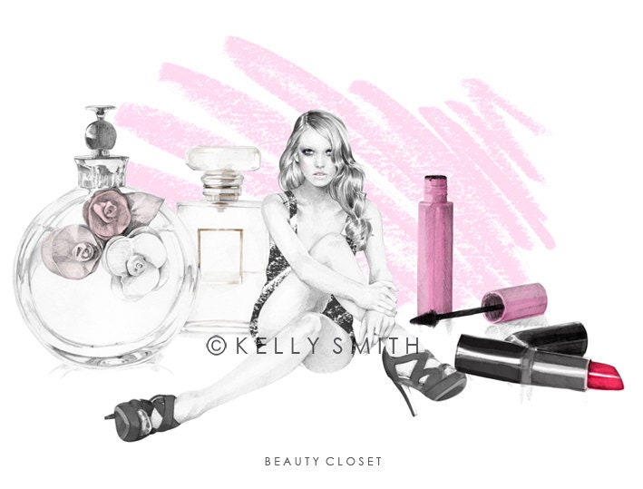 Beauty Closet LIMITED EDITION PRINT - A4