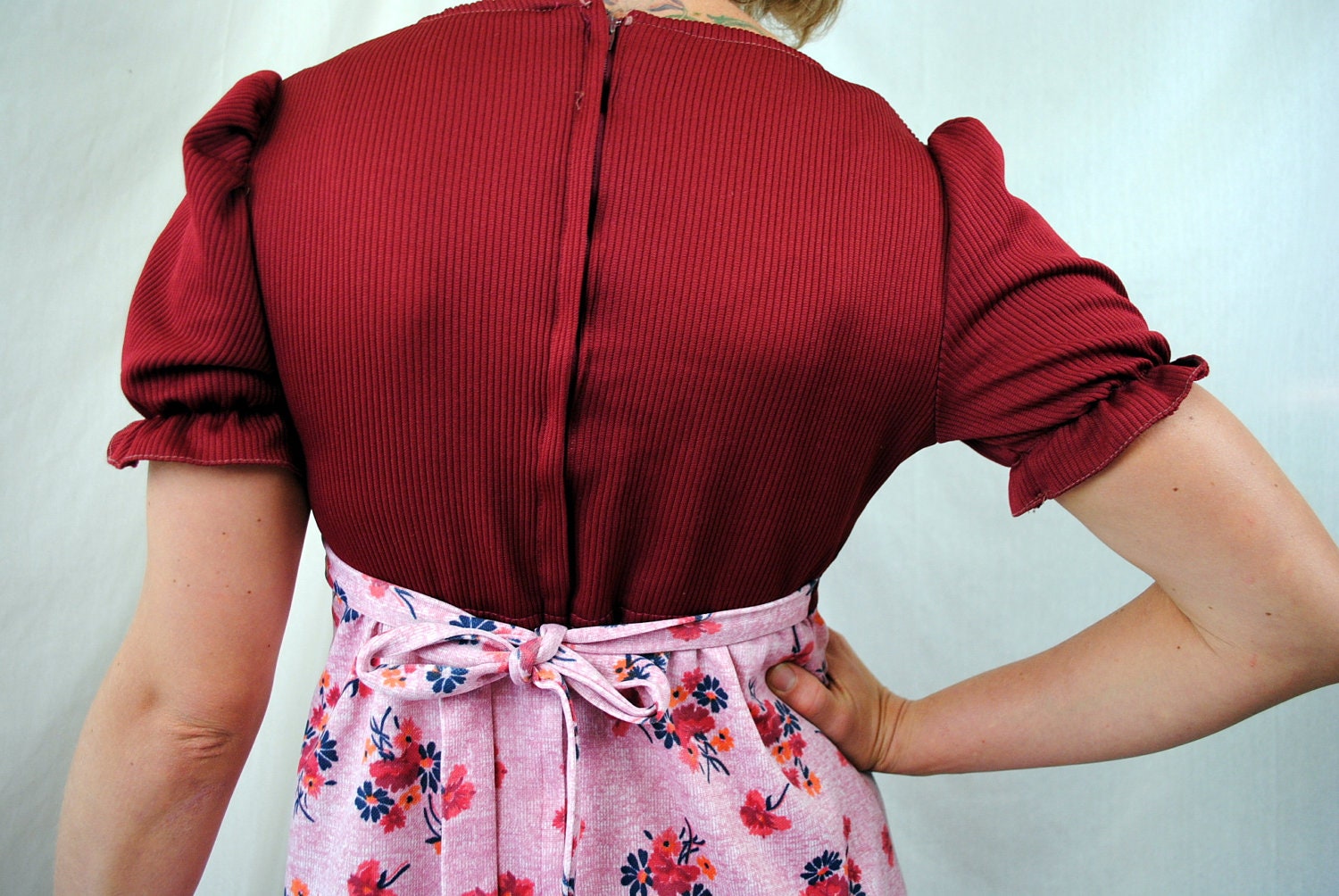 Vintage 1960s 70s XS Mini Babydoll Dress