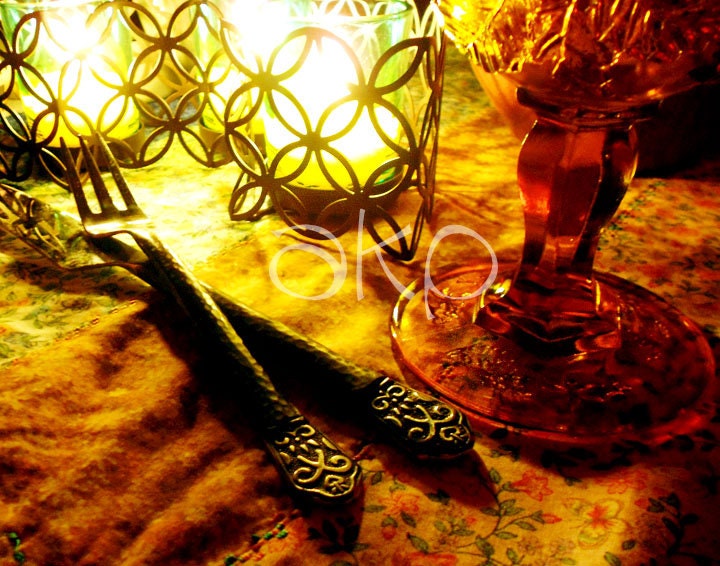 10" x 8" Medieval Tablewear Photographic Print