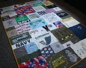 Custom Tshirt Memory Quilt - Twin - No Money Down