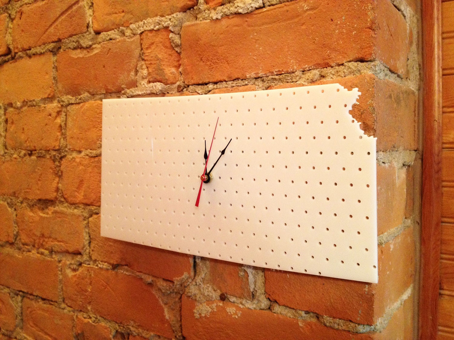 Laser Cut Kansas Wall Clock