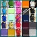 Ruffled Bow Scarf - MADE-TO-ORDER fleece - Many colors to choose from
