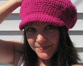Southside Crochet Newsboy Hat