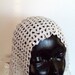 Nine Inch Wide Opaque White Sequin Trim