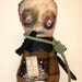 Creepy Rag Doll - Hugo- Monster Doll- RESERVED FOR KAY