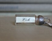 Artisan - Blythe - Dandelion Wish Bottle-  Pull Charm